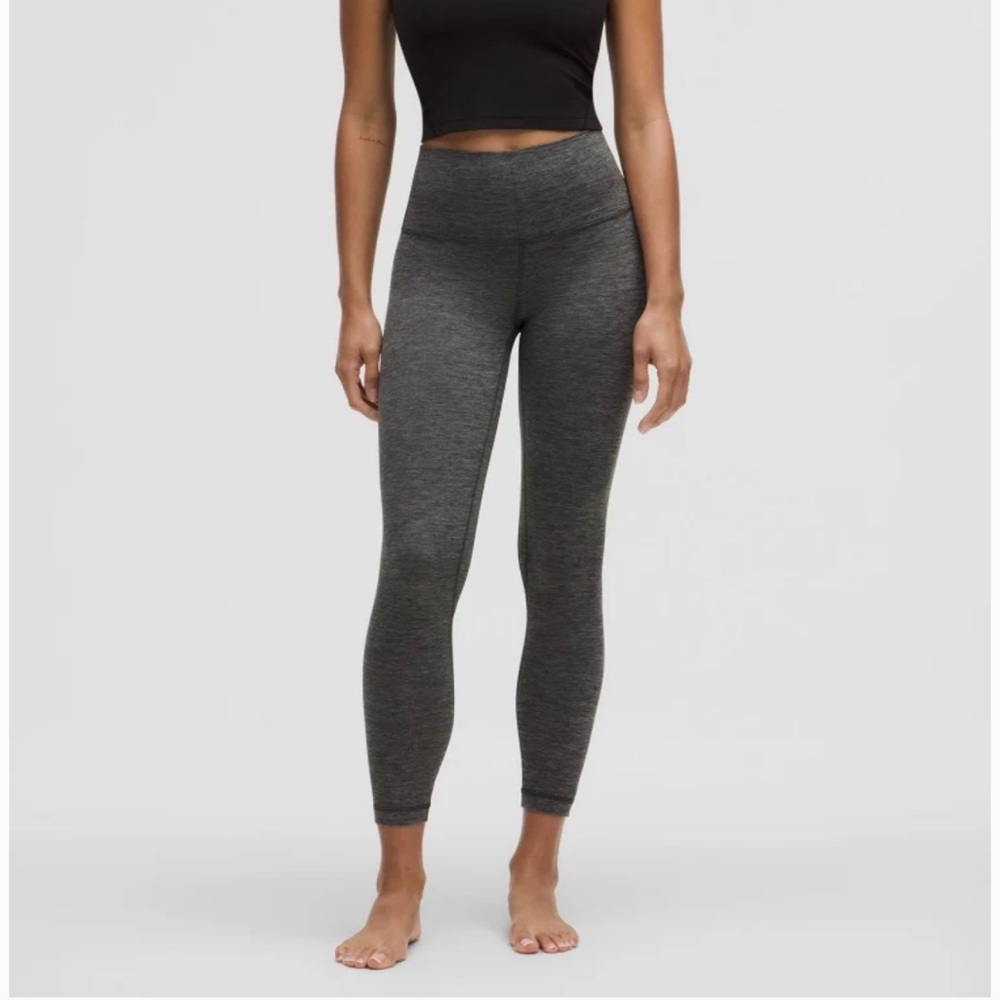 Gray Lululemon Align Leggings